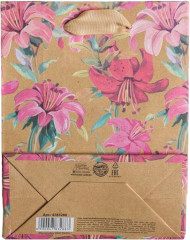 Пакет подарочный «Цветы» - Фото 3