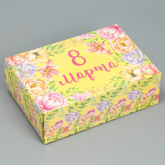 Коробка подарочная «8 Марта» - Фото 1