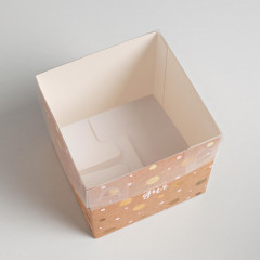 Коробка для цветов подарочная «Хорошего дня» - Фото 2