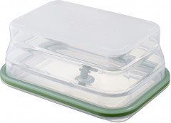 Контейнер складной для  продуктов с крышкой - Фото 1