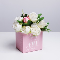 Коробка для мини-букетов «Have a nice day» - Фото 3
