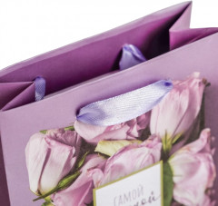 Пакет подарочный «Самой Нежной на свете» - Фото 2