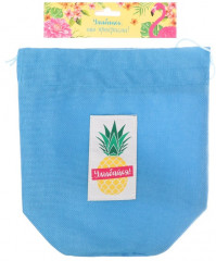 Косметичка-мешок «Улыбнись, ты прекрасна!» - Фото 1