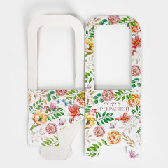 Коробка-переноска для цветов «Самой прекрасной» - Фото 6