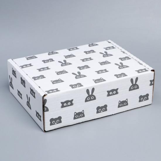 Коробка подарочная сборная «Зверята»