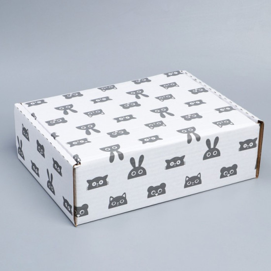 Коробка подарочная сборная «Зверята»