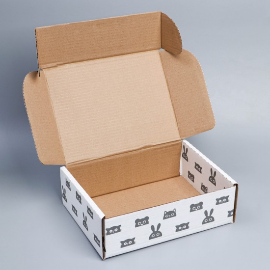 Коробка подарочная сборная «Зверята»