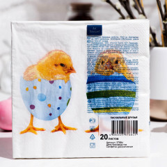 Салфетки бумажные «Пасхальные друзья» - Фото 1