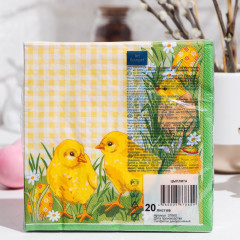 Салфетки бумажные «Цыплята» - Фото 1