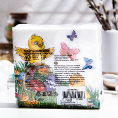 Салфетки бумажные «Цыплята» - Фото 1