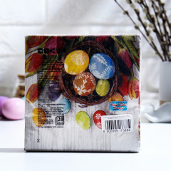 Салфетки бумажные «Яйца тюльпаны» - Фото 1