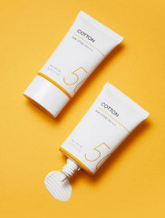 Крем-гель солнцезащитный «Cotton Sun» SPF 50+ - Фото 1
