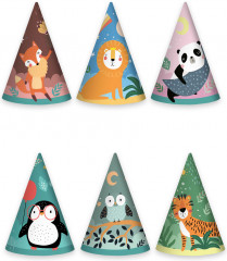 Набор бумажных колпачков «Хэппи Зоо» - Фото 1