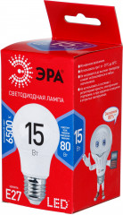 Лампа светодиодная Эра A60-15W-865-E27 R - Фото 1