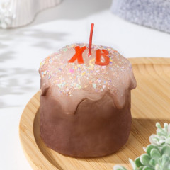 Свеча декоративная «Кулич» - Фото 1