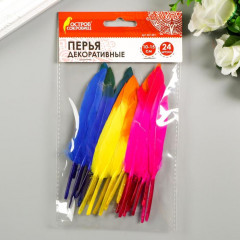 Набор перьев декоративных - Фото 4