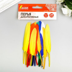 Набор перьев декоративных - Фото 4