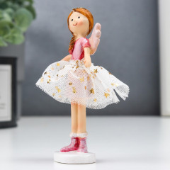 Сувенир «Ангел-малышка в белой юбочке со звёздами» - Фото 2