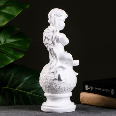 Фигурка декоративная «Ангел на шаре с арфой» - Фото 1