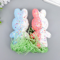 Декор «Зайчата в посыпке с морковкой и травкой» - Фото 2