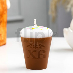 Свеча декоративная «Кулич ХВ» - Фото 3