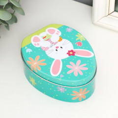 Шкатулка «Зайчик с охапкой раскрашенных яиц» - Фото 2