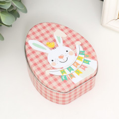 Шкатулка «Зайчик с растяжкой Счастливой Пасхи» - Фото 1