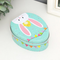 Шкатулка «Цыплёнок на голове у зайчика» - Фото 2