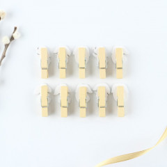 Набор прищепок для украшения вербы «Со Светлой Пасхой» - Фото 3