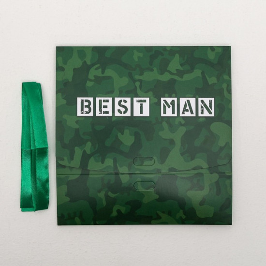 Коробка подарочная «Best man»