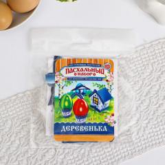 Набор для украшения яиц пасхальный «Деревенька. Гжель» - Фото 3