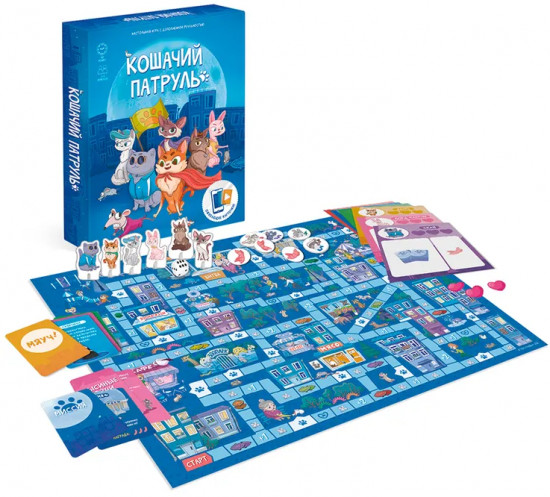 Игра настольная «Кошачий патруль»