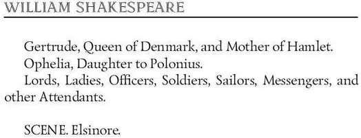 The Tradegy of Hamlet, Prince of Denmark