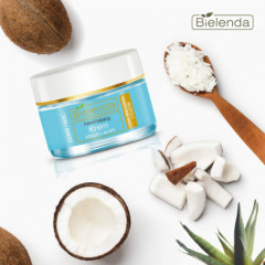 Крем для лица увлажняющий для жирной и смешанной кожи «Кокос и алое» - Фото 3