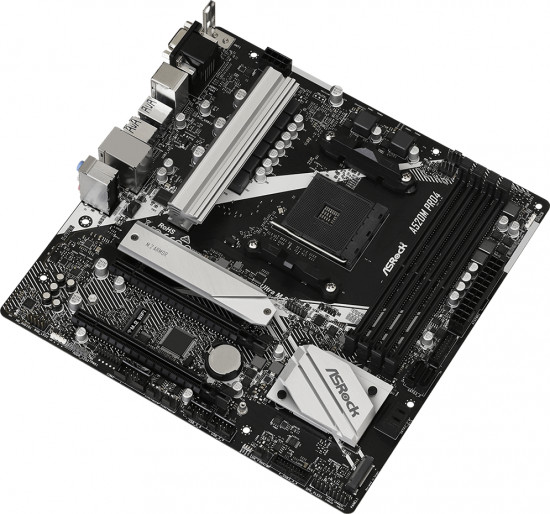 Материнская плата ASRock A520M PRO4