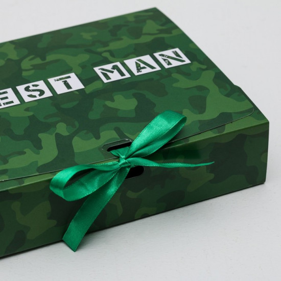 Коробка подарочная «Best man»