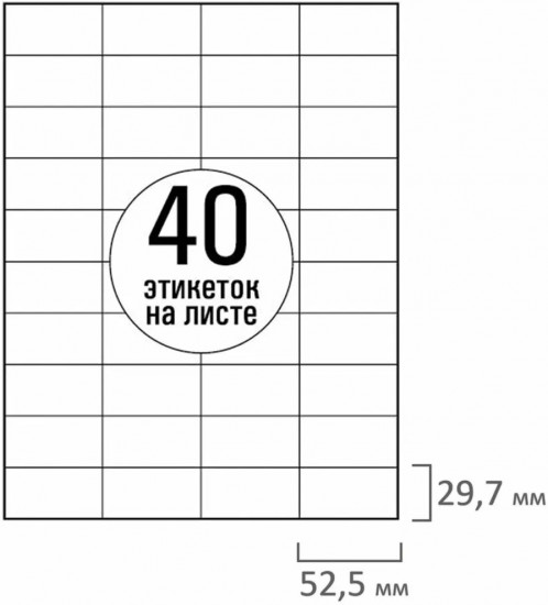 Этикетки самоклеящиеся
