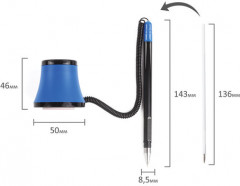 Ручка шариковая настольная - Фото 6