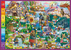 Игра-ходилка с викториной «Волшебный мир единорогов» - Фото 1