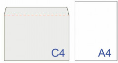 Набор конвертов с отрывной полосой - Фото 2
