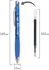 Ручка гелевая автоматическая - Фото 5