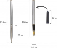 Ручка перьевая подарочная «Ballet» - Фото 5