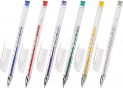 Набор ручек гелевых с блёстками - Фото 1