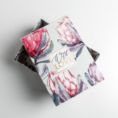 Коробка складная «Цветочная» - Фото 2