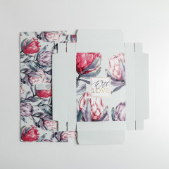 Коробка складная «Цветочная» - Фото 4