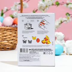 Набор для окрашивания и декора яиц пасхальный «Экспресс-блеск» - Фото 5