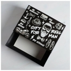 Коробка складная «Gift for real man» - Фото 2