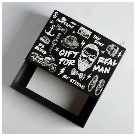 Коробка складная «Gift for real man»