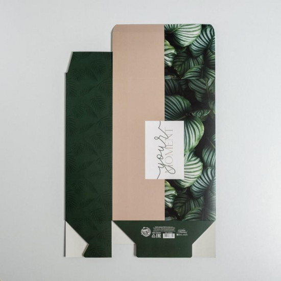 Коробка складная «Тропики»