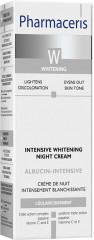 Крем для лица отбеливающий ночной «Albucin Intensive» - Фото 1